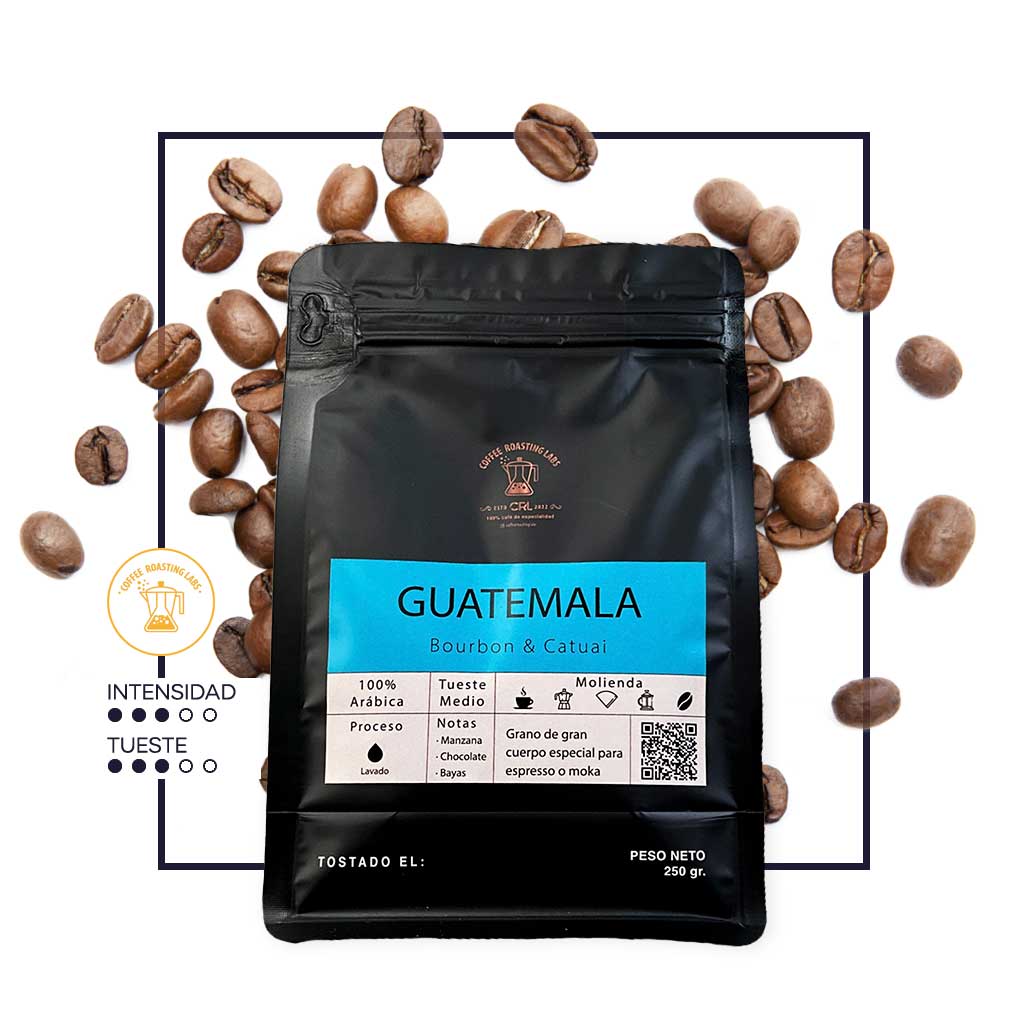 Guatemala antigua 250gr grano - Cafeteros Chile