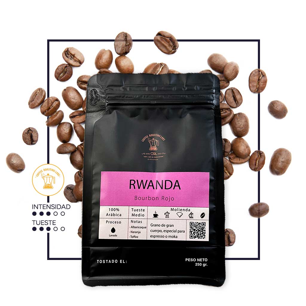 Rwanda Macuba 250gr grano - Cafeteros Chile