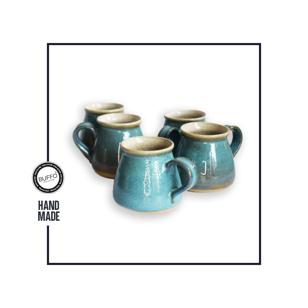 Set 4 Tazas Aqua Cerámica Gress - Cafeteros Chile